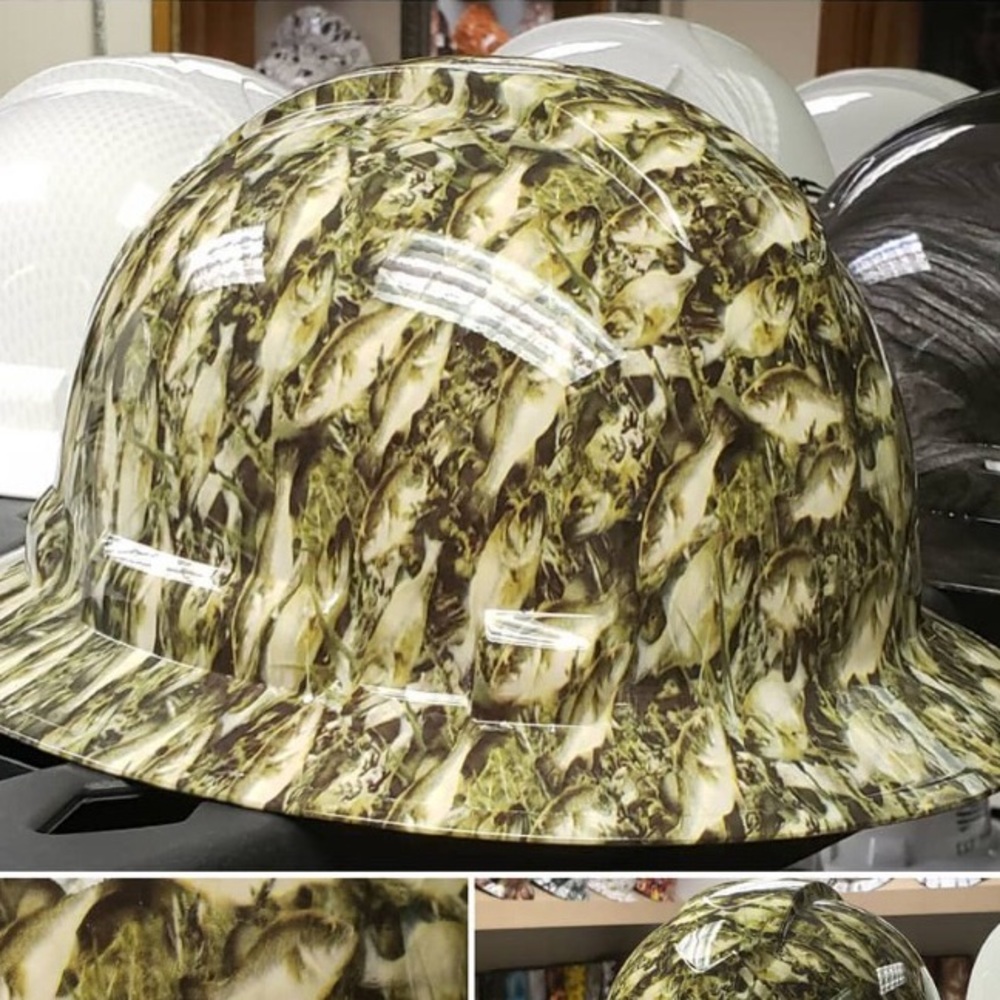 @ericbreault HYDROGRAPHIC Bass hat w patriot logo